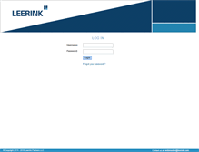 Tablet Screenshot of portal.leerink.com